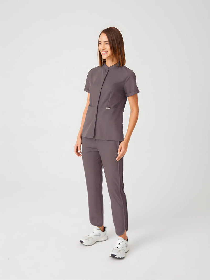 Cosa Di® Women’s Scrub Set - Light Brown