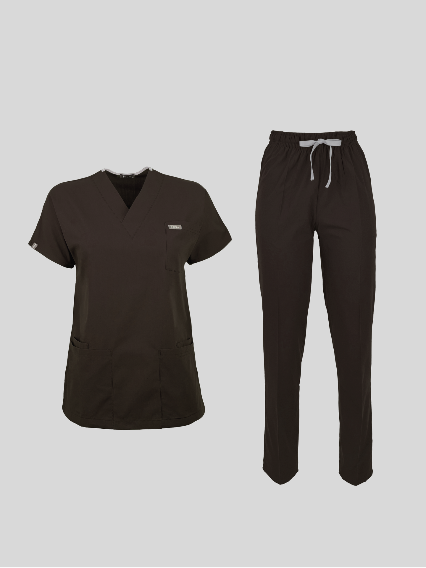 Terikoton Basic Scrub Set - Brown