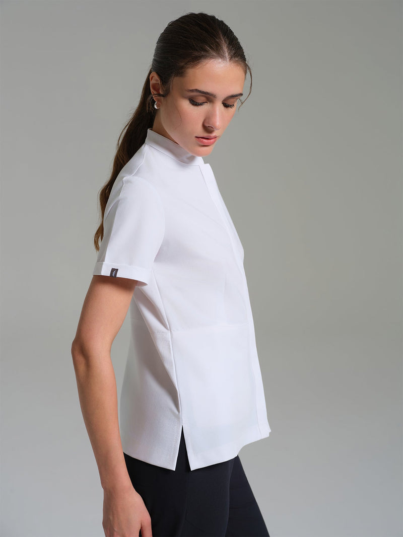 Cosa Di® Women’s Scrub Top - White
