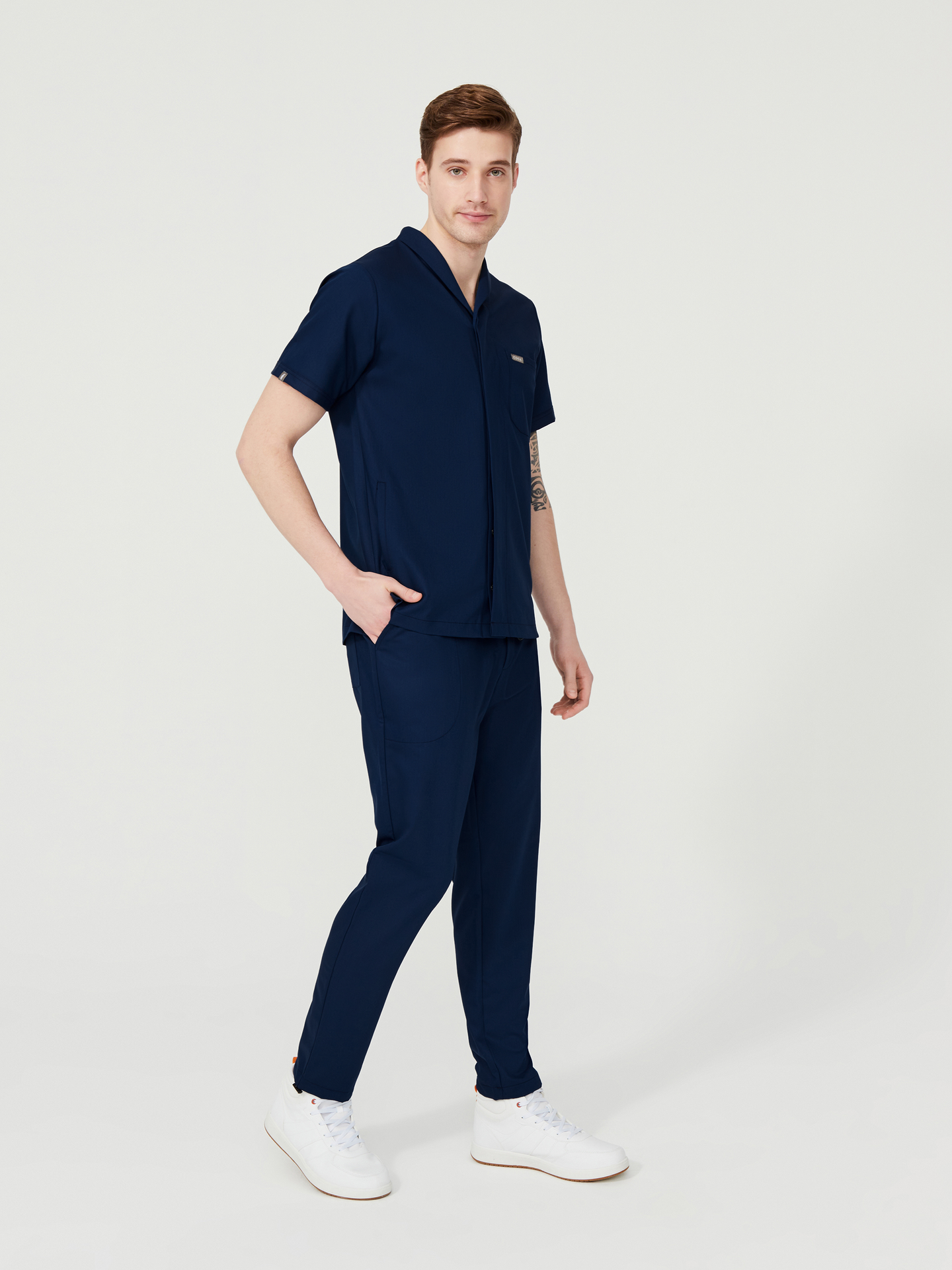 Cosa Tri® Men’s Navy Blue Scrub Set