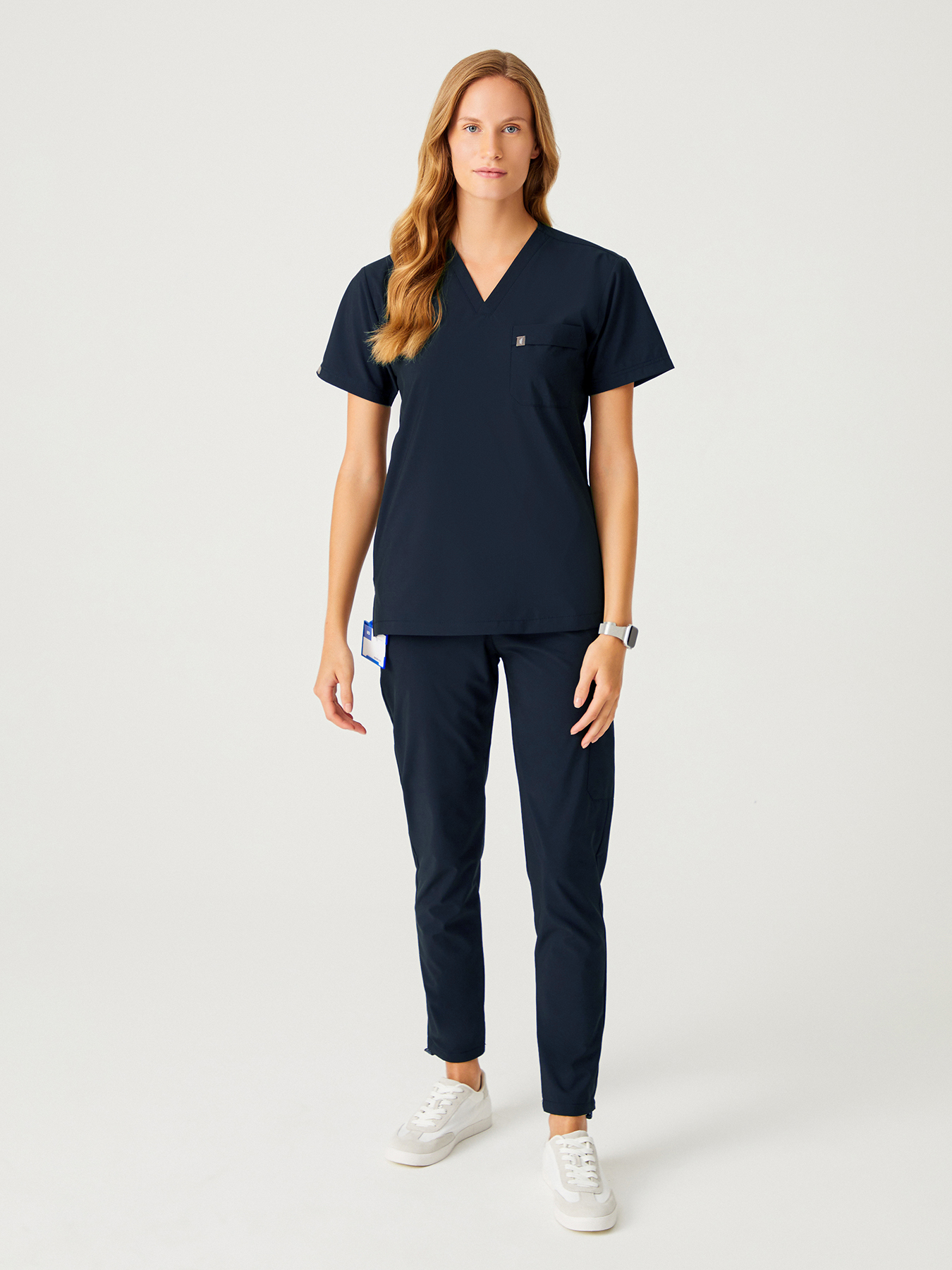 Cosa Zero° Scrub Top – Navy Blue