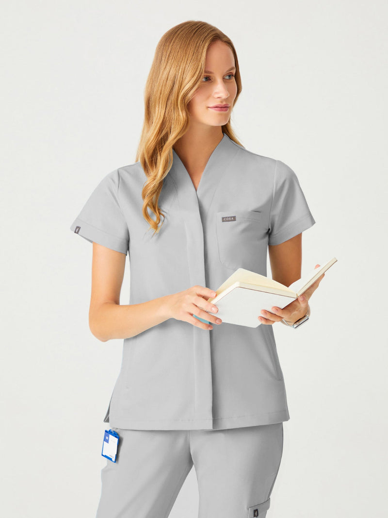 Cosa Mono® Grey Scrub Set
