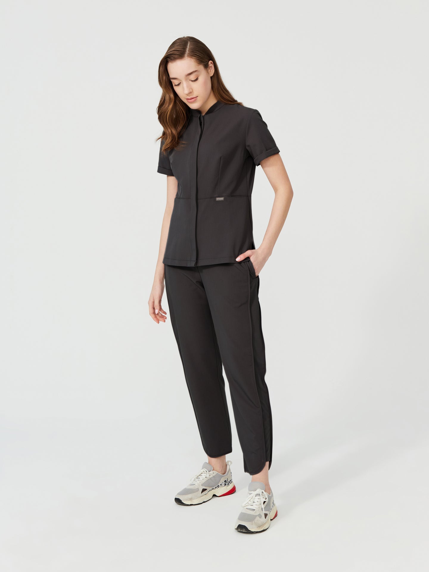 Cosa Di® Women’s Scrub Set - Anthracite