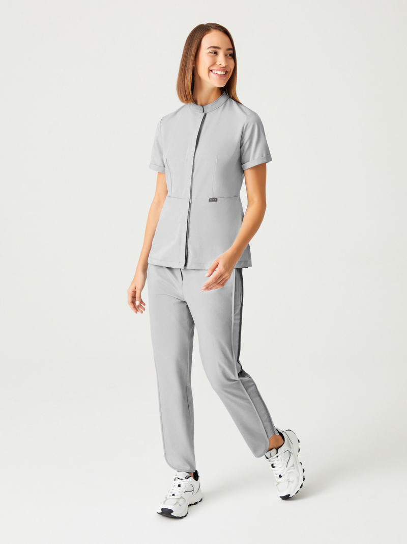 Cosa Di® Women’s Scrub Set - Light Grey