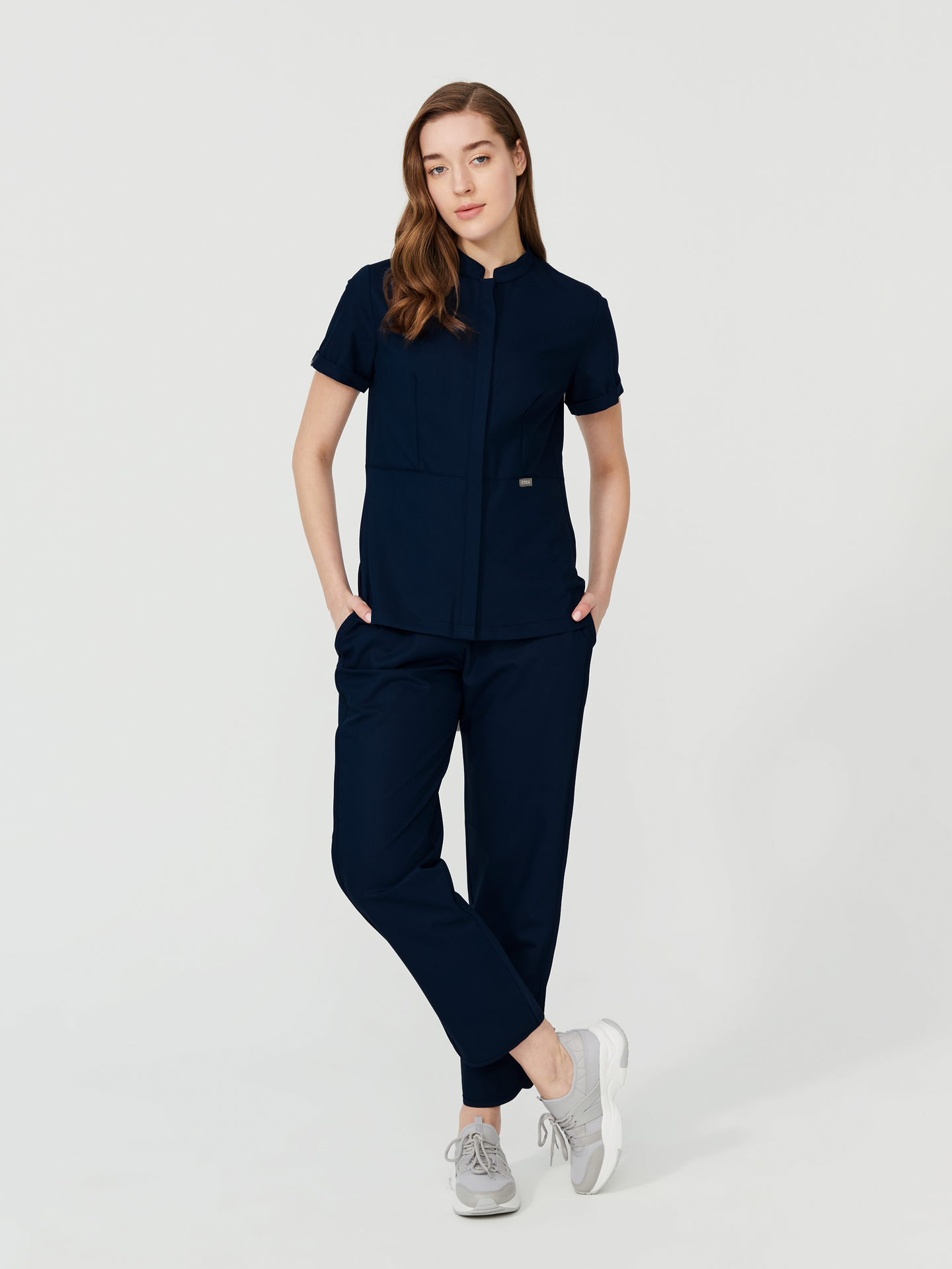 Cosa Di® Women’s Scrub Set - Navy Blue