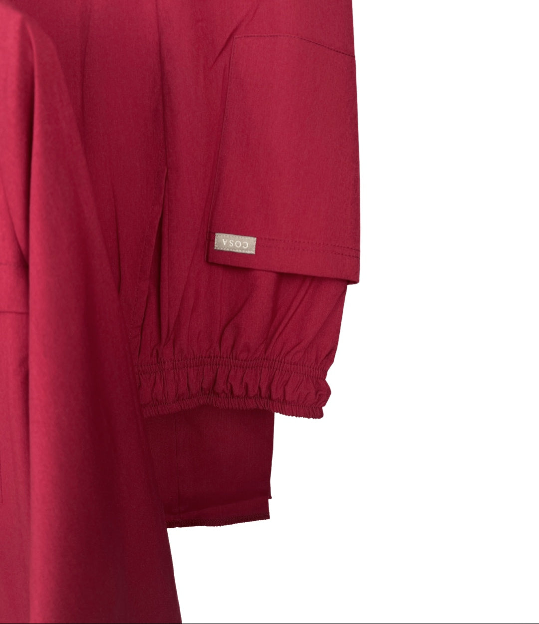 Cosa Luna Women's Scrub Set - Burgundy
