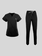 Cosa Flex Scrub Set - Black