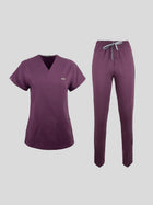 Cosa Flex Scrub Set - Plum