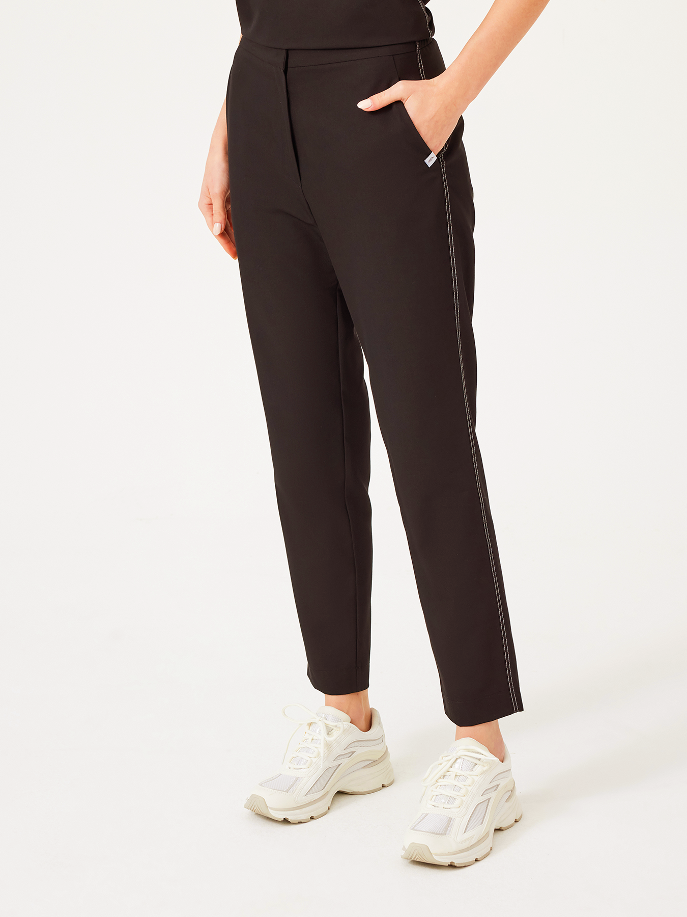 Cosa Fortius® Women’s Contrast Stitch Pants - Brown
