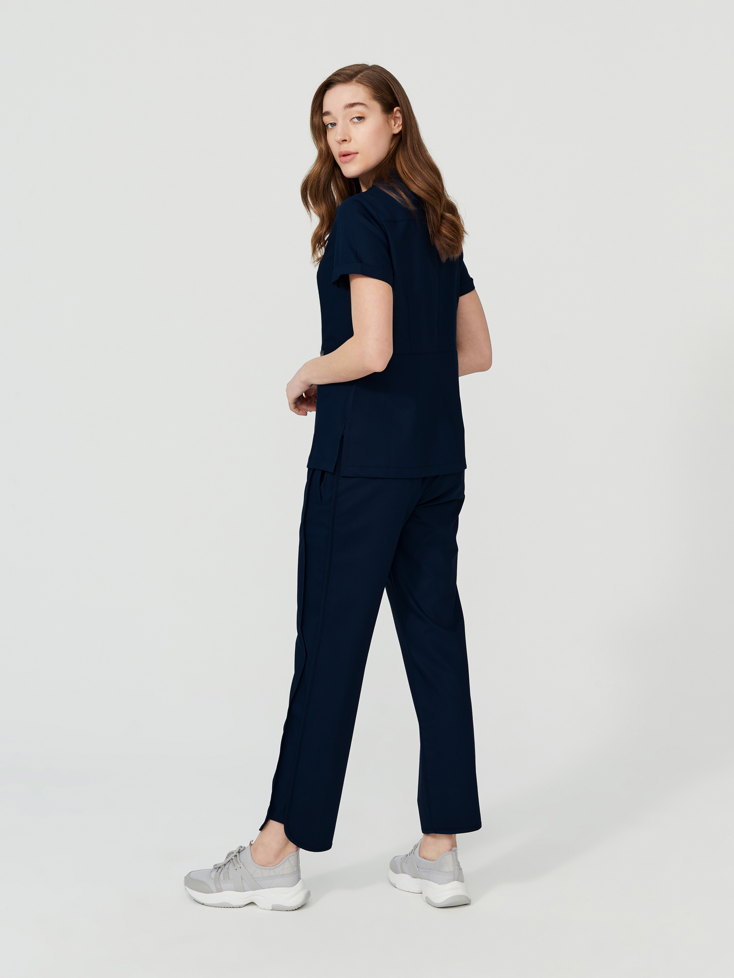 Cosa Di® Women’s Scrub Set - Navy Blue