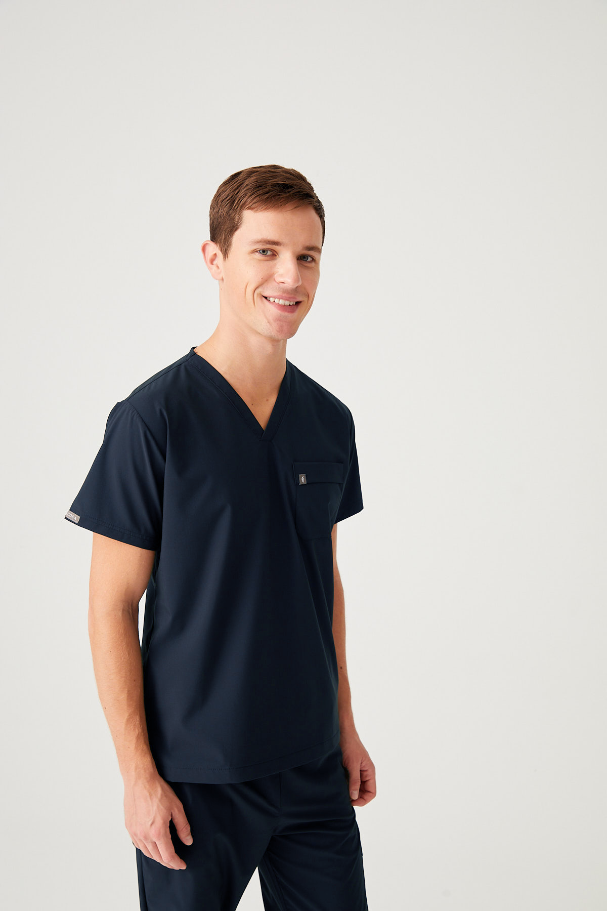 Cosa Zero° Scrub Top – Navy Blue